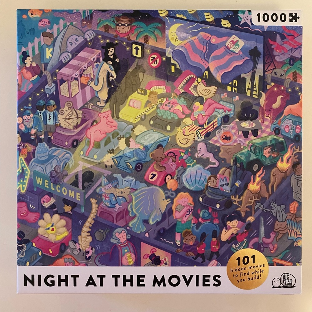 Night at the Movies Puzzle